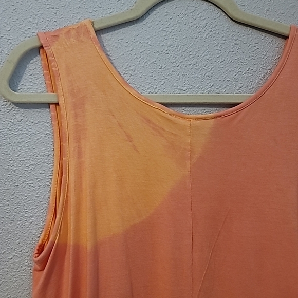 Raya Sun Tangerine Swing Bathing Suit Cover Sz L - Picture 9 of 11